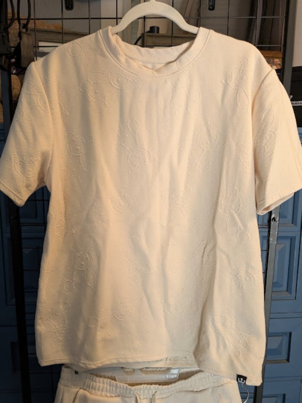 G-NET Cream Color Matching Short Set - Picture 3 of 12